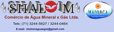 Shalom Água Mineral e gás Salvador BA
